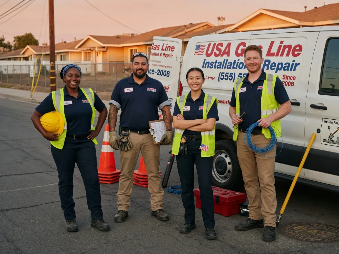 Gas Line Installation company in Stanford, IL